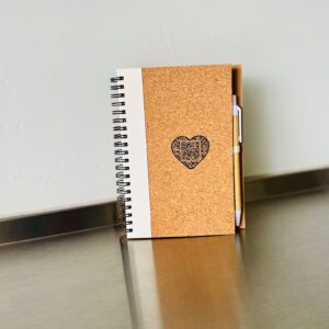 Tagebuch mit täglicher Affirmation (weiss)